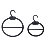 Clear Plastic Scarf Round Hanger - Image 2