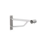 Heavy Duty Chrome Support Arm For upto 25mm Diameter tube - Wall fix