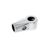 Chrome Premium 3-Way T-Shape Clamp for 25mm Dia. Chrome Tube Rail