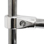Chrome Premium 3-Way T-Shape Clamp for 25mm Dia. Chrome Tube Rail - Image 2