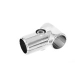 Chrome 3-Way T-Shape Clamp for 25mm Chrome Tube Rail