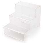 3 Step Clear Acrylic Display Stand