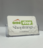 Clear Acrylic Business Card Holder - Image 2