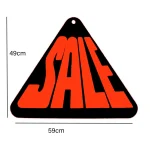 Sale Triangle Hanging Sign - 12 x 12 inch - Image 2