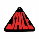 Sale Triangle Hanging Sign - 12 x 12 inch