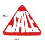 Sale Triangle Hanging Sign - Image 2
