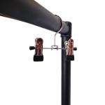 Chrome Metal Clip Hangers Adjustable Non-Slip With Soft Grip Endings - 13 cm - Image 3