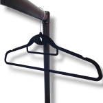 Velvet Coat Clothes Hangers with Nothches- 45cm - Image 5