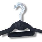 Velvet Coat Clothes Hangers with Nothches- 45cm - Image 3