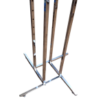4 arm sloped ball clothing stand - Image 3