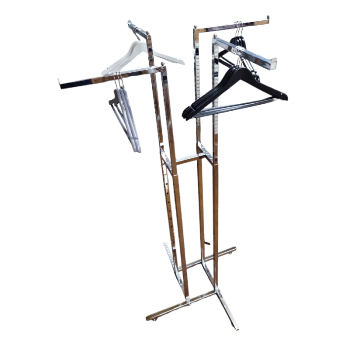 4 way straight clothing stand - Image 3