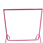 4ft Pink Clothes Rail