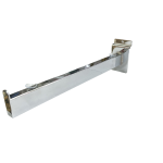 Slatwall Glass Shelves Brackets Pair
