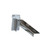 Slatwall Wood Shelves Brackets Pair