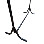 6 arm straight clothing rail static - Image 4