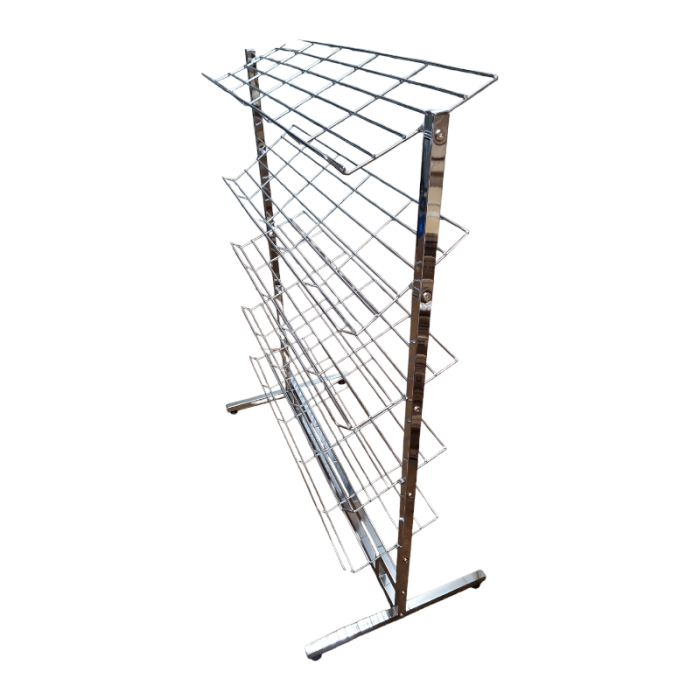 5 Tier Shoe stand - Chrome - Image 2