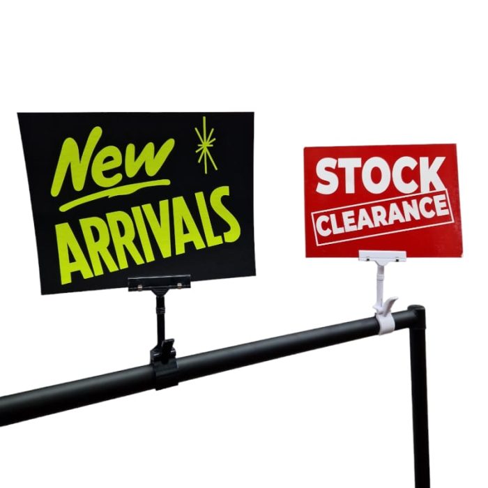 Chrome Clip-on Card Holder - Image 4