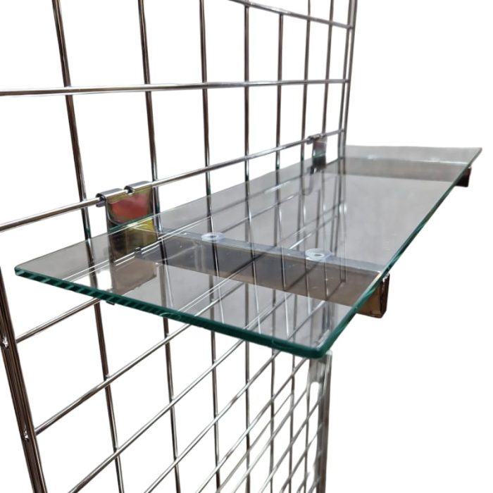 Meshwall Glass Shelves with Brackets - Image 2