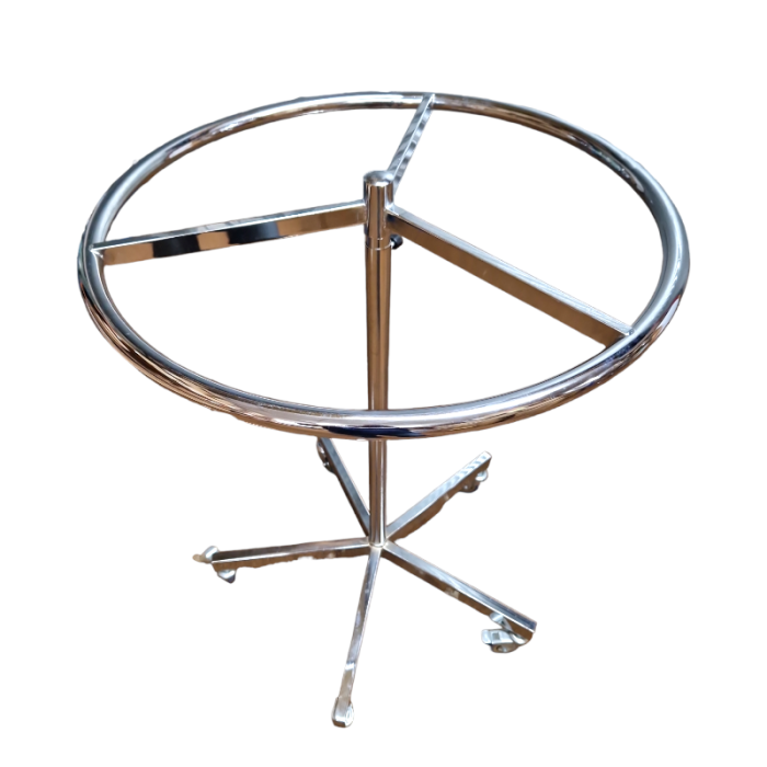 Circular Clothing Rail - Chrome - Image 4