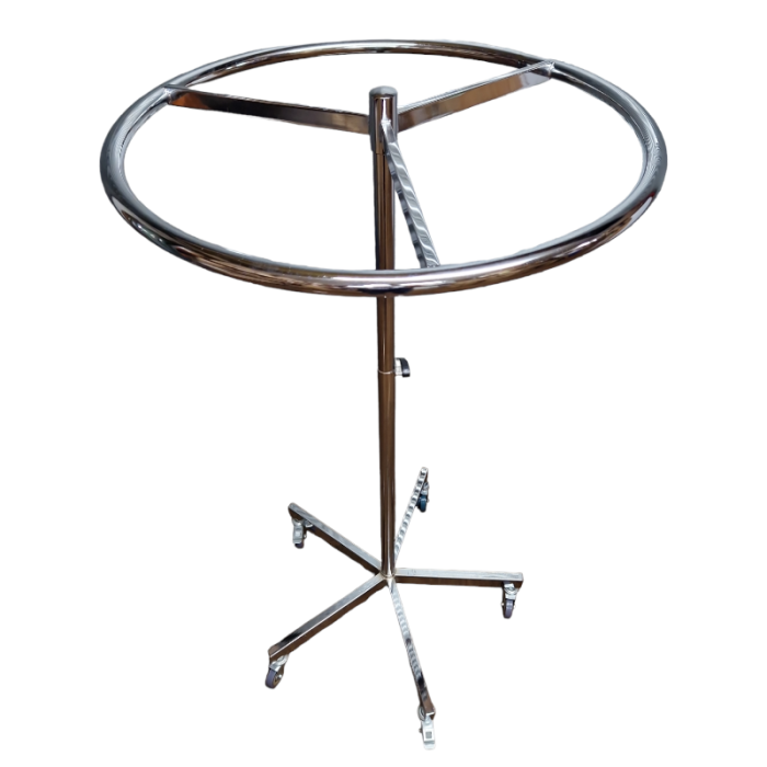 Circular Rails Retail Circular Clothing Rail - Chrome - One Stop Shopfittings