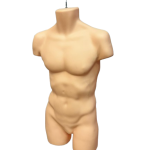 Male Upper Body Hanging Body Form