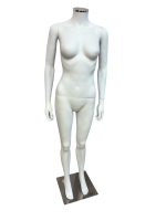 White Headless Female Full Body Mannequin - Image 3