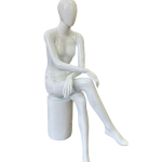 Sitting Female Cross Leg Full Body Mannequin