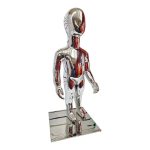Chrome Baby Mannequin Standing - Image 2