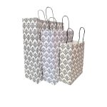 Black Motiv Hand Carry Paper Bags