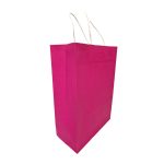 Dark Pink Hand Carry Paper Bags - Image 2