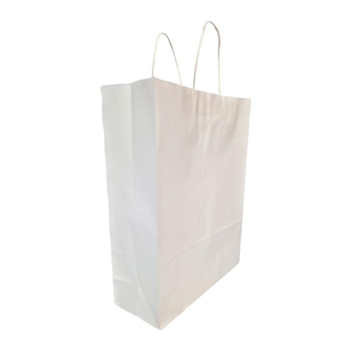 White Hand Carry Paper bags - Image 1