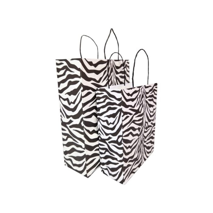 WhatsApp Image 2023-10-11 at 4.57.11 AM (1) Black Zebra Hand Carry Paper Bags - Image 1