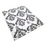 Black Motiv Plastic Hand Carry Bag- (Clear) - Image 2