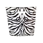Zebra Black Plastic Hand Carry Bags - Image 3
