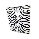 Zebra Black Plastic Hand Carry Bags