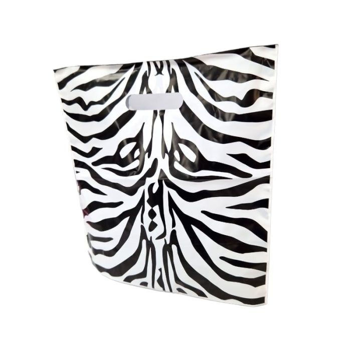 WhatsApp Image 2023-10-12 at 3.58.44 AM (1) Zebra Black Plastic Hand Carry Bags - Image 1