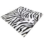 Zebra Black Plastic Hand Carry Bags - Image 2