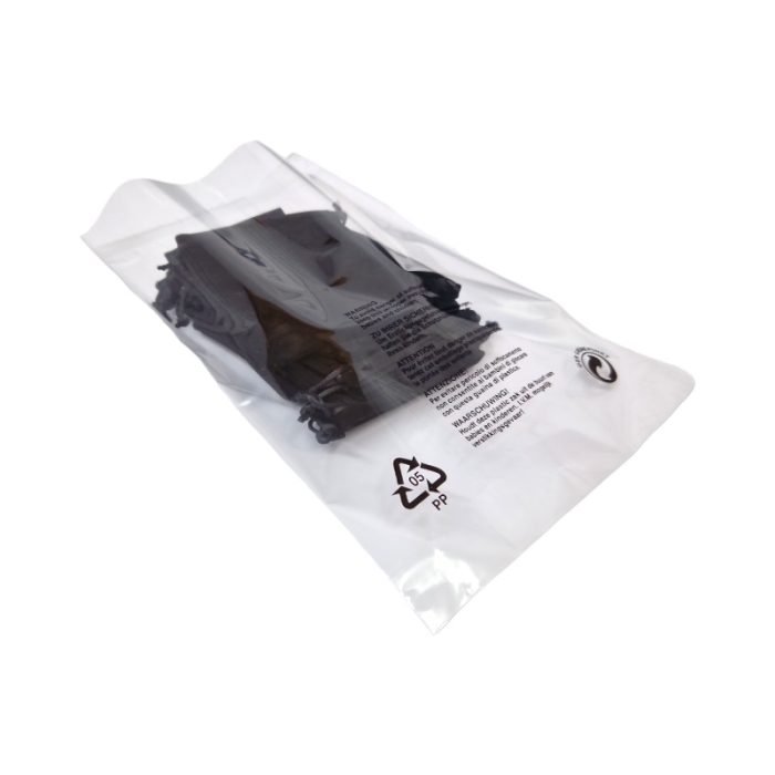 Clear Plastic Self-Sealing PP Bags - Image 2