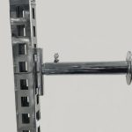 Twin Slot Wall Fixing Bracket Adjustable - Pair - Image 2