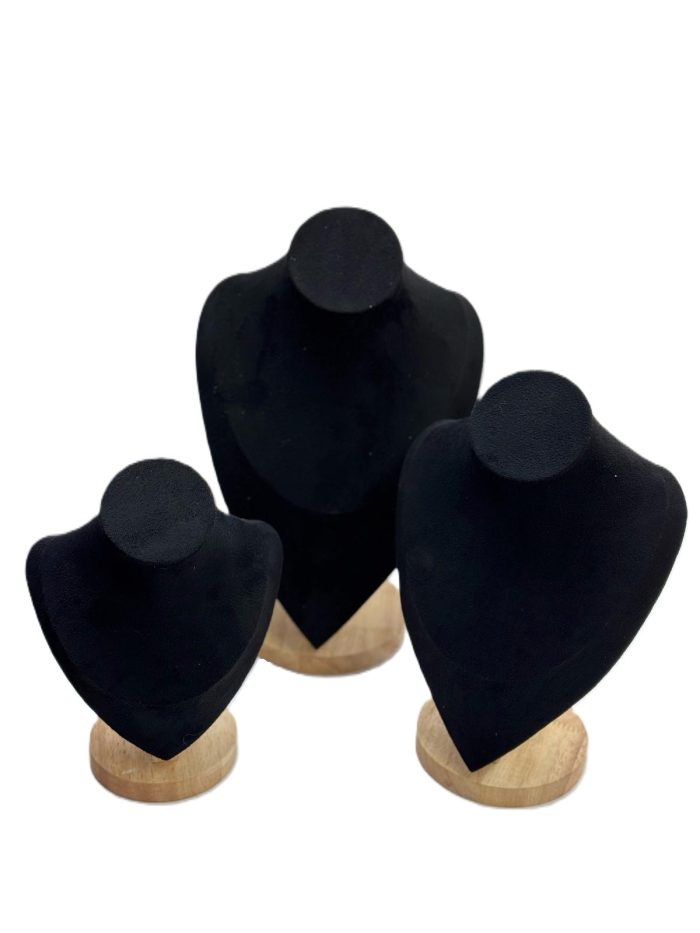 Black Velvet Necklace Display Stand - Image 2