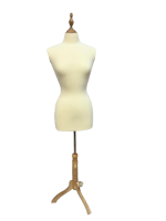 Female Tailor Dummy Mannequin with Tripod Stand