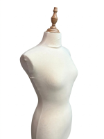 Female Tailor Dummy Mannequin with Wooden Stand - Image 6