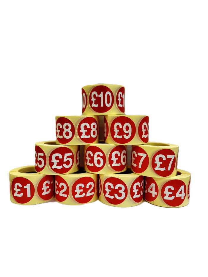 Pricing Stickers - Roll of 500 - Image 2