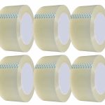 Clear Adhesive Tape – Pack of 6