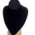 Black Velvet Necklace Display Stand