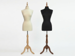 Female Tailor Dummy Mannequin with Wooden Stand