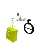 Rotating Arm Hooks for Slatwall - Image 2