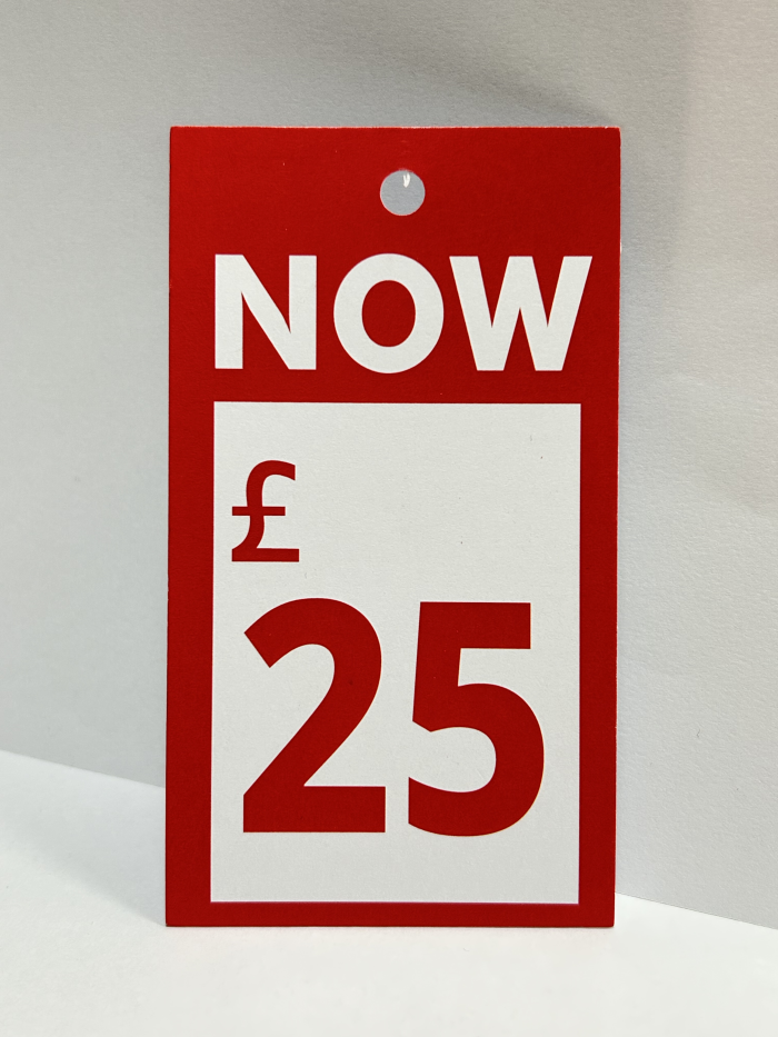 NOW £ Price Tag - Pack of 100 - Image 7