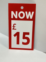 NOW £ Price Tag - Pack of 100 - Image 5