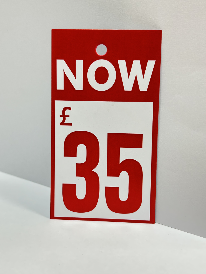NOW £ Price Tag - Pack of 100 - Image 9